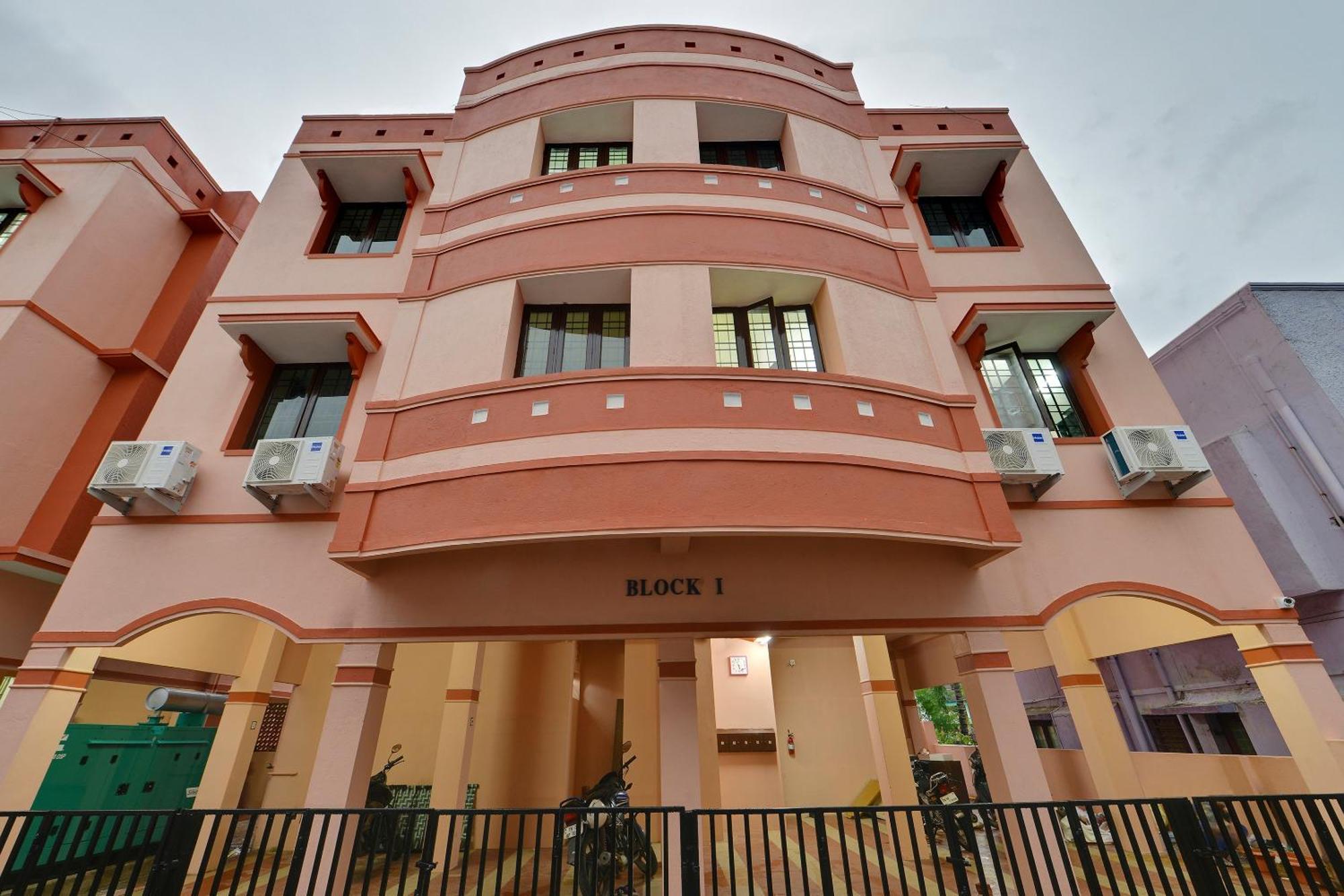 Hotel O Home G-Cloud Near Thirumangalam Metro Station Madrás Exterior foto