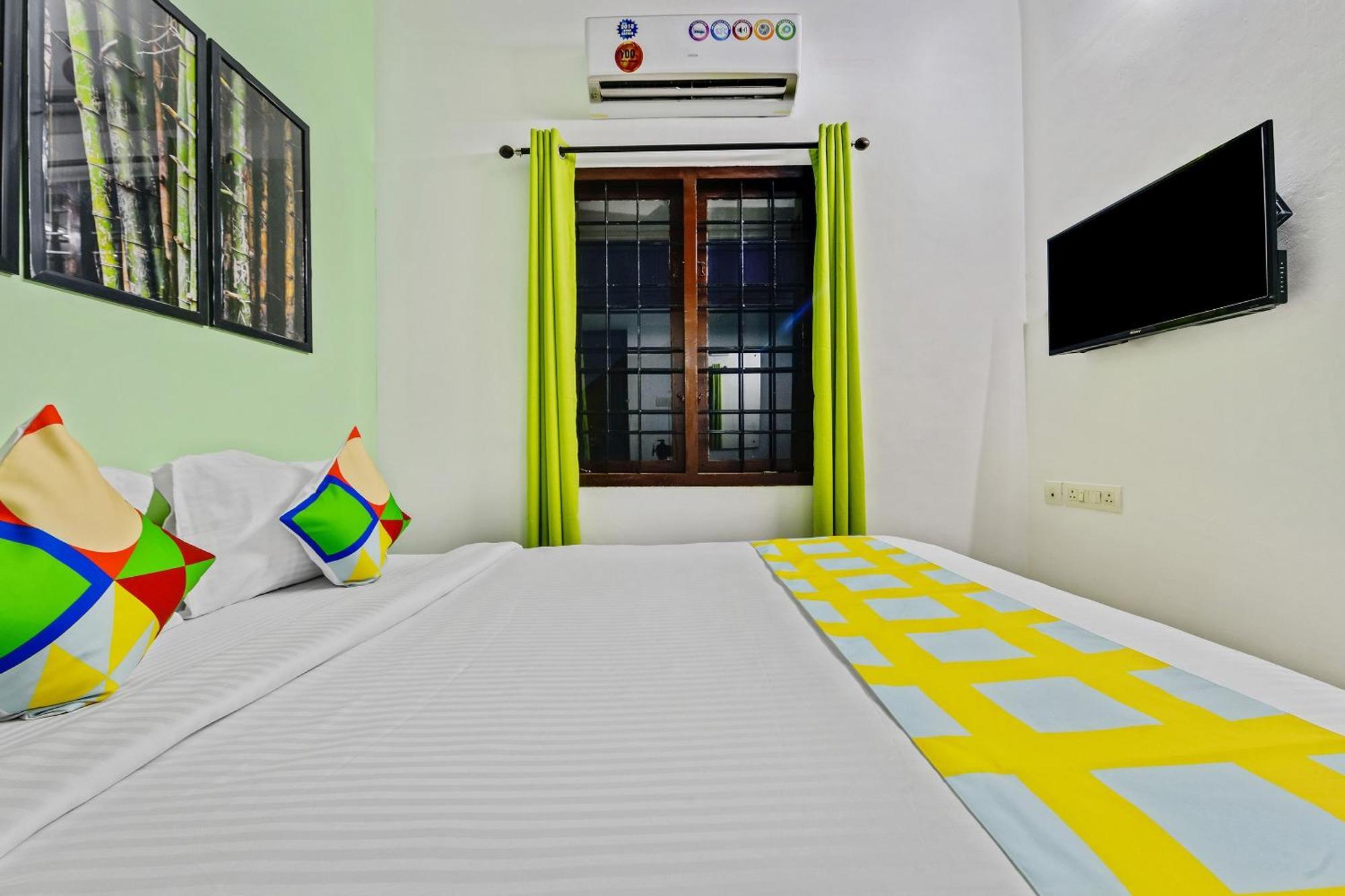 Hotel O Home G-Cloud Near Thirumangalam Metro Station Madrás Exterior foto