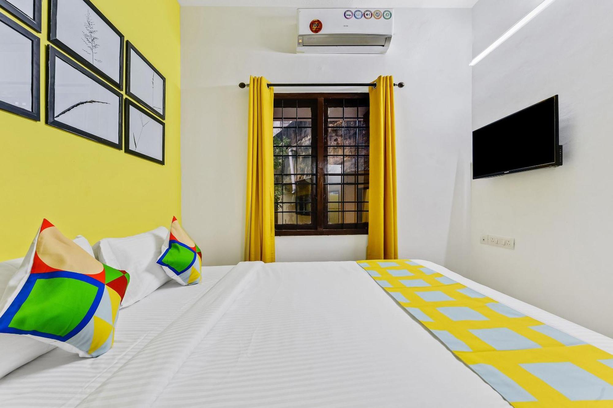 Hotel O Home G-Cloud Near Thirumangalam Metro Station Madrás Exterior foto